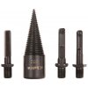 Štiepací tŕň na drevo 32mm + 3x adaptér, Geko K02395