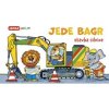 Jede bagr Stavba silnice