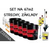 SET NA 67m2 - 5 x ALFEMA HB500 čierna 20kg (107kg) (SET NA 67m2 107kg DOPRAVA ZDARMA! NOVÉ BALENIE, PÔVODNÁ RECEPTÚRA!)