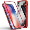 Innocent Durable Magnetic Case 9H iPhone XS/X - Red