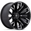 FUEL D849 REBAR hliníkové disky 9x17 6x139,7 ET-12 GLOSS BLACK MILLED