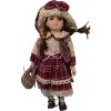 HOME DECO Porcelánová bábika - tradičné šaty 31 cm