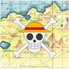 Chaks Papierové servítky - One Piece 33 x 33 cm 20 ks