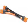 Spektrum paralelný Y-kábel IC3 prístroj / 2xIC3 batéria 7,5cm 12AWG