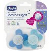 Chicco Physio Comfort silikón nočný chlapec mačka/hviezdy 2 ks V000901