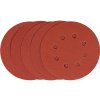 Stanley STA32262 - Papier brúsny na excentrickú brúsku, dierovaný, Ø125mm P320, 5ks, suchý zips