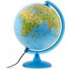 Globus 250 fizyczny polityczny podświetlany Safari