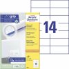 avery zweckform Etikety univerzálne 105x42,3mm Avery A4 100 hárkov