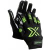 Oxdog X2 SILICON JR GOALIE GLOVE Black/green JR Jr. M, čierna / zelená
