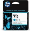 HP 3ED67A originálny cartridge 712 modrá / HP DesignJet Studio 24 / 29 ml (3ED67A)