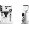 Rancilio Silvia PRO X + Eureka Atom W 75, chrome
