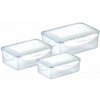 Tescoma Dóza FRESHBOX 3ks, 1.0,1.5,2.5 l, obdĺžníkova