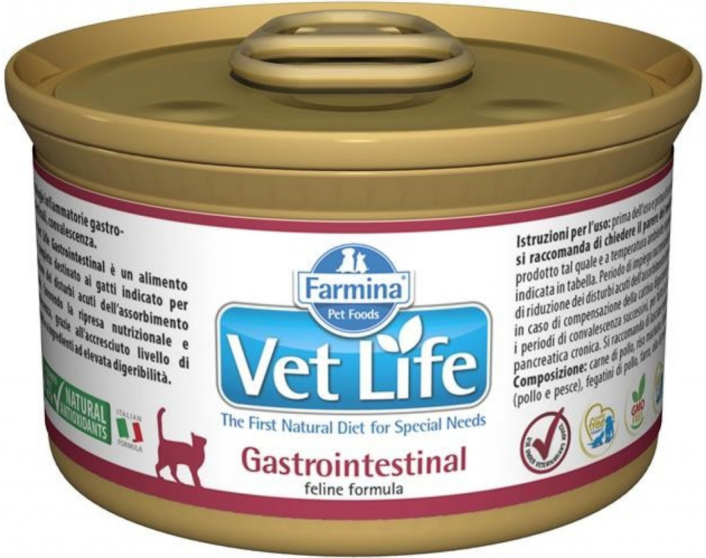 Vet Life Natural Cat gastrointestinal 85 g