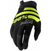Rukavice 100% I-TRACK black/flo yellow