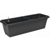 Plastkon samozavlažovací truhlík Extra Line Smart Antracit, 53x16x15 cm
