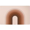 Vinylová pracovná podložka na stôl Eeveve - Retro Bow Brown uni