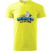 Badminton legend - Klasické pánske tričko vyššej gramáže - 3XL ( Neonová žltá )