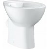 Grohe Bau Ceramic Stojace WC, rimless, alpská biela 39430000-GR