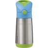 b.box 500707 Termoska na pitie so slamkou 350 ml - modrá/zelená