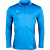 Pánska tréningová mikina Puma, TEAMCUP 1/4 ZIP TOP modrá XL