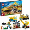 LEGO® City 60391 Vozidlá zo stavby a demolačné gule