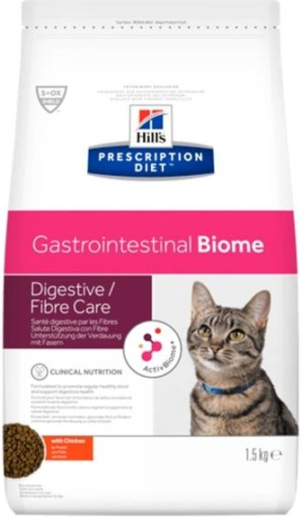 Hill\'s Prescription Diet Feline Biome Gastrointestinal Dry 1,5 kg