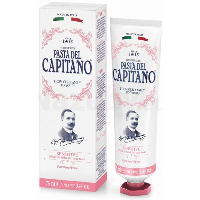 Pasta del Capitano Sensitive zubná pasta 75 ml