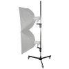 walimex pro Wheeled Tripod with 2 Clamp Holders