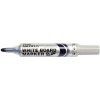 Popisovač na tabule, 2,5 mm, kužeľový hrot, PENTEL Maxiflo MWL5M, modrá