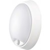 Emos ZM3231, LED prisadené svietidlo s PIR, kruh, čierna/biela, 14W, neutrálna biela ZM3231