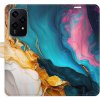 Flipové puzdro iSaprio - Colourful Marble - Honor 200 Lite