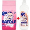 Qalt BATOLE prací prášok pre detské prádlo 2,4 kg+aviváž 500ml