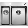 Blanco ANDANO 340/180-IF/A nerez hodvábny lesk s excentrom PushControl 525247