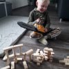 MAC TOYS PLEJO Motorová píla so zvukom a svetlom žltá
