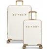 Sada cestovních kufrů SUITSUIT TR-6505/2 Fusion White Swan 91 l / 32 l