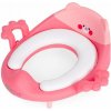 Ecotoys záchodové sedadlo mäkký vankúš ružový