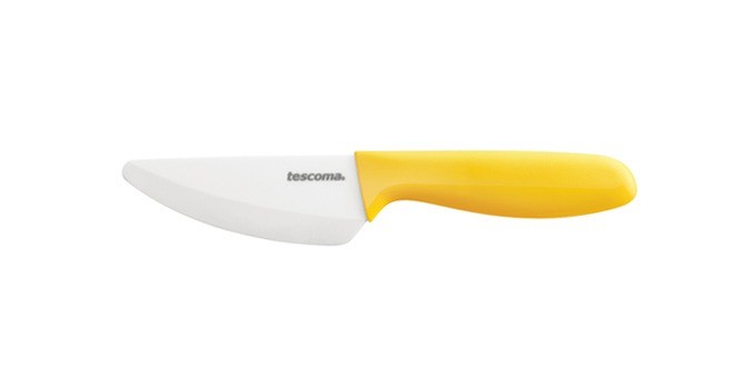 Tescoma nôž s keramickou čepeľou Vitamino 9 cm žltý