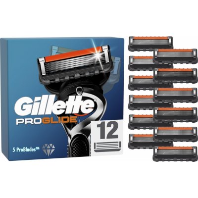 Pánske náhradné hlavice GILLETTE Fusion5 ProGlide 12 ks (7702018440894)