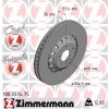 ZIMMERMANN Brzdový kotúč 100337475