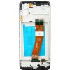 LCD display + Dotyk + Přední Kryt pro Samsung A035G Galaxy A03 Black