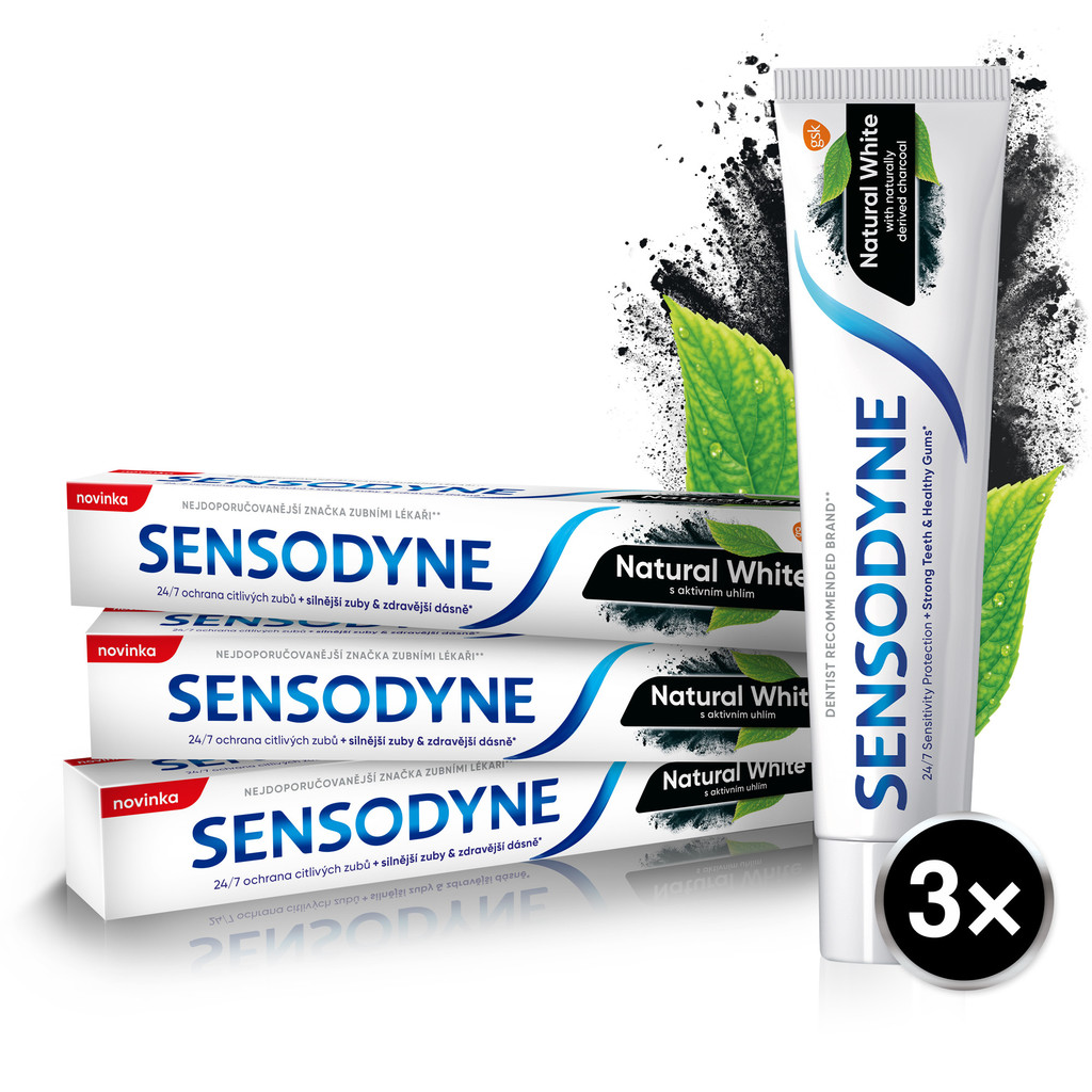 Sensodyne Natural White 3 x 75 ml od 7,07 € - Heureka.sk