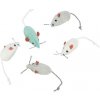 Trixie Mini - Mouse bal. 160 ks bílá šedá myš 5 cm