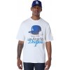 Pánske tričko s krátkym rukávom New Era MLB SCRIPT GRAPHIC LOS ANGELES DODGERS biele 60596283 - L