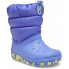 DETSKÉ TOPÁNKY CROCS, ZIMNÉ ZATEPLENÉ SNEHULE, VEĽKOSŤ 22-23