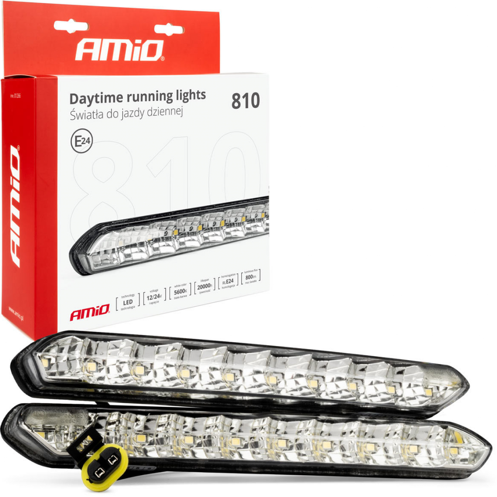 LED denné svietenie DRL AMIO 810 ver. 2