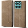 VSETKONAMOBIL 122037 DENIM Peňaženkový kryt pre Motorola Moto G86 Power 5G šedohnedý