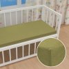 Detské jersey napínacie prestieradlo do postieľky JR-020 Olivové 70 x 140 x 10 cm - do postieľky