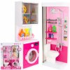 KÚPEĽŇA S PRÍSLUŠENSTVOM, SPRCHOVACÍ WC, PRÁČKA, KÚPEĽŇOVÝ SET PRE DETI
