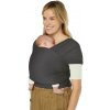 Ergobaby Šatka/Aura Sustainably Sourced Knit Baby Wrap Soft Black