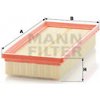 MANN-FILTER Vzduchový filter C32108